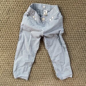 baby b’gosh seersucker pants